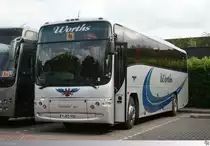 Plaxton Panther  Worth's Motor Services Ltd. . Aufgenommen am 9. August 2014 in Windsor / England.