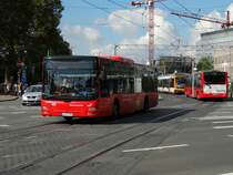DB Rhein Neckar Bus MAN Lions City am 27.09.14 in Heidelberg