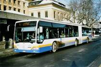 TC La Chaux-de-Fonds 244/NE 112'244 Mercedes Citaro am 22. Dezember 2007 La Chaux-de-Fonds, Bahnhof