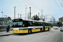 TN Neuch�tel Nr. 163 FBW/Hess Trolleybus am 22. Dezember 2007 Neuch�tel, Bahnhof