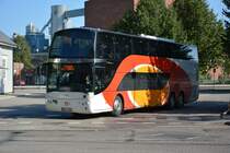 DEH 802 auf Betriebsfahrt am 11.09.2014 am Hauptbahnhof Linköping.