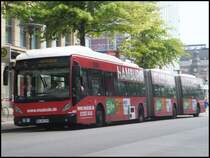 Van Hool AGG 300 der Hamburger Hochbahn AG in Hamburg am 25.07.2013