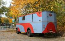 14.10.2014 Bernau bei Berlin. Alter Daimler Bus - bei Kategorie ggf. helfen