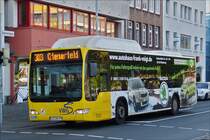 . Mercedes Benz Citaro mit Erdgasantrieb gesehen am Bahnhof in Oldenburg.  11.10.2014  