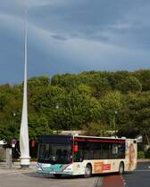 . MAN Lion's City f�hrt am 07.10.2014 den ZOB von Emden an. 