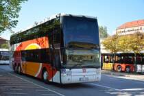 Dieser VanHool wurde am 11.09.2014 in Motala aufgenommen.