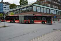 MAN Lion's mit dem kennzeichen XWB 037 am 13.09.2014 in Södertälje.