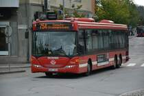 CHZ 462 (Scania Omni Link) auf der Linie 754 nach Geneta am 13.09.2014 in Södertälje.