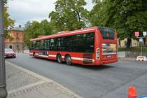 CHZ 462 ( Scania Omni Link) auf der Linie 754 nach Geneta am 13.09.2014 in Södertälje.