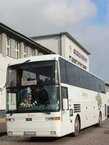 18.10.2014 Stettin Hbf. Van Hool Reisebus.
