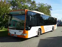 RNV Mercedes Benz Citaro C1 Facelift 6224 am 18.10.14 beim Tag der Offenen Tür im RNV Betriebshof Mannheim 