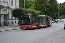 MAN Lion's City am 13.09.2014 in Södertälje. SCF 640.
