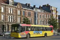 . Mercedes Benz Connecto, wartet am ZOB Lüttich auf seiinen nächsten Einsatz.  18.10.2014