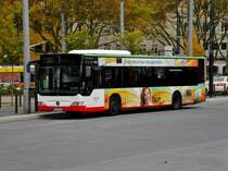 Mercedes-Benz O 530 II (Citaro Facelift) auf der Linie 791 nach Monheim Mona Mare am Hauptbahnhof Solingen.(24.10.2014) 
