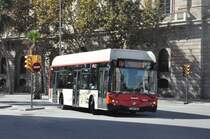 TMB, Barcelona. MAN/Noge Cittour CNG (Nr.1823) in Pla de Palau. (23.10.2014)