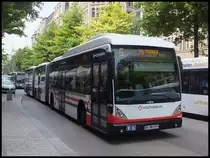 Van Hool AGG 300 der Hamburger Hochbahn AG in Hamburg am 25.07.2013