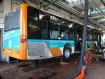 RNV Mercedes Benz Citaro C1 6249 am 18.10.14 beim Tag der Offenen Tür im RNV Betriebshof Mannheim