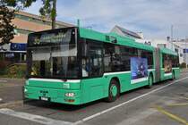 MAN Bus 776 auf der Linie 36 fährt zur Haltestelle Leimgrubenweg. Die Aufnahme stammt vom 14.10.2014.