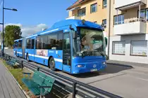XBX 380 (Volvo 8500) auf der Linie 670 nach Vaxholm. Aufgenommen am 13.09.2014 Vaxholm.