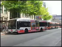 Mercedes Citaro II der Hamburger Hochbahn AG in Hamburg am 25.07.2013