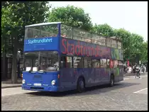 MAN SD 200 von Hamburg City Tour in Hamburg am 25.07.2013