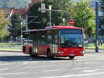 DB Rhein Neckar Bus Mercedes Benz Citaro C1 als Leerfahrt am 24.10.14 in Heidelberg