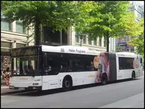 MAN Niederflurbus 2. Generation der Hamburger Hochbahn AG in Hamburg am 25.07.2013