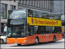 MAN Lion's City DD/Burillo von Sightseeing Hamburg in Hamburg am 25.07.2013