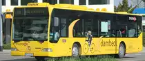 Citaro zugelassen auf KE-LV 99.  Dieses Fahrzeug wurde im Frühling 2011 in Kempten aufgenommen und wirbt für Dambeck.
