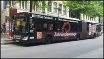 Mercedes Citaro II der Hamburger Hochbahn AG in Hamburg am 25.07.2013