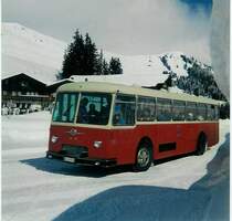 Aus dem Archiv: AFA Adelboden 20/BE 26'709 FBW/T�scher Jahrgang 1962 (ex P 25'501) im M�rz 1988 Adelboden, Geils