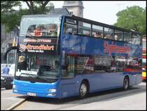 MAN Lion's City DD/Burillo von Sightseeing Hamburg in Hamburg am 25.07.2013