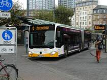 MVG Mercedes Benz Citaro C2 G 911 am 30.10.14 in Mainz Hbf auf der Linie 6