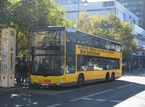 Man Lions City DD - BVG Wagen 3108 als M48 S+U Alexanderplatz, 19.10.14 am S+U Rathaus Steglitz