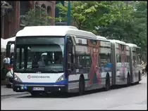 Van Hool AGG 300 der Hamburger Hochbahn AG in Hamburg am 25.07.2013
