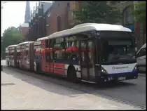 Van Hool AGG 300 der Hamburger Hochbahn AG in Hamburg am 25.07.2013