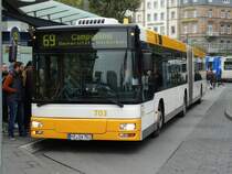 MVG MAN 703 auf der Linie 69 am 30.10.14 in Mainz