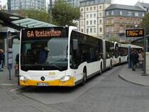 MVG Mercedes Benz Citaro C2 G 908 am 30.10.14 in Mainz auf der 6A