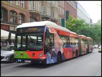 Van Hool AGG 300 der Hamburger Hochbahn AG in Hamburg am 25.07.2013