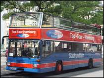 MAN SD 202 von Hamburg City Tour in Hamburg am 25.07.2013