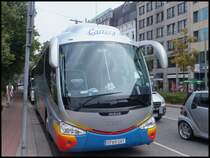 MAN Irizar von Carrera aus Spanien in Hamburg am 25.07.2013