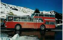Aus dem Archiv: AFA Adelboden 6/BE 26'706 FBW/Vetter-R&J Anderthalbdecker Jahrgang 1973 am 25. Februar 1990 Adelboden, Geils