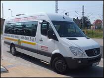 Mercedes Sprinter der Verkehrsbetrieb Greifswald-Land GmbH in Greifswald am 26.07.2013
