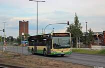 26.08.2014 Wagen 542 (Citaro II) am Hauptbahnhof in Brandenburg an der Havel. 
