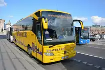 Am 16.09.2014 steht BXH 874 (Mercedes Benz Tourismo) in der Innenstadt von Stockholm.