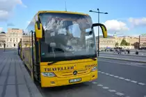 Am 16.09.2014 steht DJD 938 (Mercedes Benz Tourismo) in der Innenstadt von Stockholm.