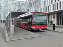 Bern Mobil - Mercedes Citaro Nr.841  BE  671841 bei der Haltestelle Bern Wankdorf am 09.11.2014