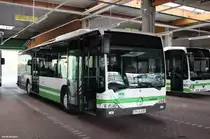 Ein Citaro I Ü am 12.11.2014 in der Wagenhalle des Betriebsteils in Bad Belzig. 