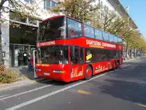 Neoplan in Unter den Linden,am 05.Oktober 2014,in Berlin.