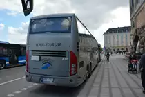 AFZ 228 (VOLVO 9700) abgestellt am Skeppsbron in Stockholm. Aufgenommen am 16.09.2014.